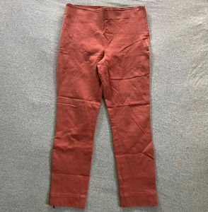 Pantalones COS para mujer 8 oxidados cremallera lateral tobillo cremallera elastizados pantalones ajustados algodón - Imagen 1 de 14