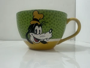 Goofy Large Oversized Coffee Tea Cup Mug Soup Bowl Disney Stores Authentic - Picture 1 of 10