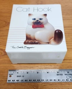Gancho de cerámica para gato The Cook's Bazaar - Japón - NUEVO EN CAJA - Imagen 1 de 2