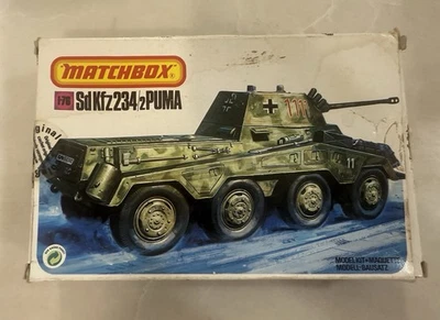 Matchbox #Pk-76 SdKfz234/2Puma Tank 1:76 Scale - FREE SHIPPING - Image 1 of 4