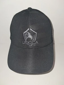 New! K12- USCCA Hat Cap Snap Back Mens Black Mesh Adjustable Concealed Carry - Picture 1 of 6