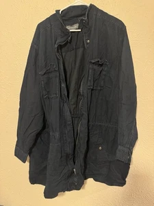 Avenue Denim Zip Or Snap Blue Light Cover WOMENS JACKET SIZE 30/32 - Afbeelding 1 van 7