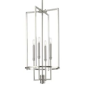 Progress Lighting P500363 Elara 4 Light 15"W Chandelier - Nickel - Picture 1 of 12