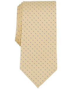 Michael Kors Men's Yellow Atwell Dot Necktie OS - Picture 1 of 1