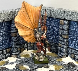 Warhammer WINGED VAMPIRE LORD Hero Vampire Counts undead metal GW old world AG25 - Picture 1 of 4