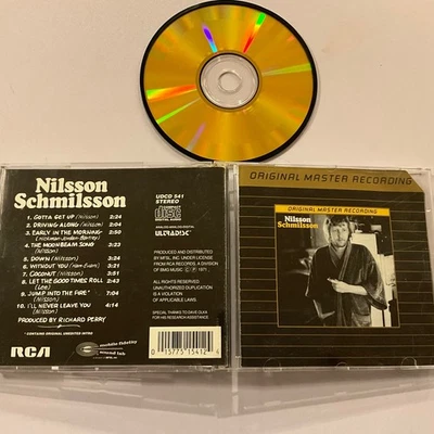 Harry Nilsson - Nilsson Schmilsson 24K GOLD CD 1971 Remastered UDCD 541 RCA MFSL Foto 1 de 3