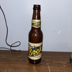 Bar Bierflasche Vintage Talschmiede Bock Bier. Seltene Flasche. Weiß und Grün - Bild 1 von 8