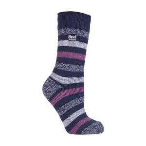 Heat Holders - Women's Thick Patterned Warm Winter Striped Twist Thermal Socks - Picture 1 of 22
