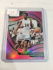 2021-22 Panini Chronicles Draft Picks Select Pink Prizm Jonathan Kuminga Rookie#