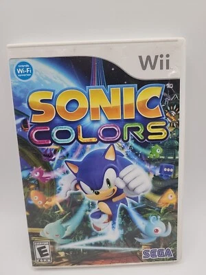 Sonic Colors (Nintendo Wii, 2010) Video Game Complete w/ Manual  - Image 1 of 4