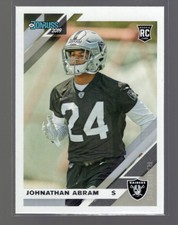 2019 Donruss #261 Johnathan Abram RC - Oakland Raiders