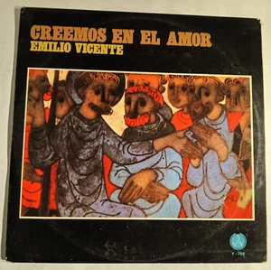 EMILIO VICENTE - CREEMOS EN EL AMOR - 1977 SPANISH LP, RELIGIOUS - Picture 1 of 4