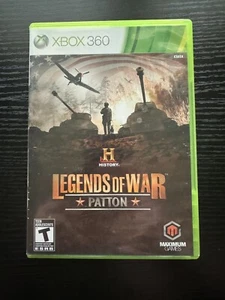 History Legends Of War: Patton (Xbox 360, 2012) Complete - Tested - Picture 1 of 3