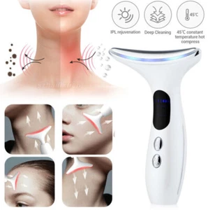 Wrinkle Remover LED Skin Therapy Device for Neck and Face with 3 light settings - Picture 1 of 9