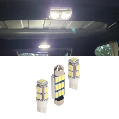 Bright White Interior LED Dome Bulbs Reading Lights for Jeep Wrangler 07-18 JK - Image 1 of 4