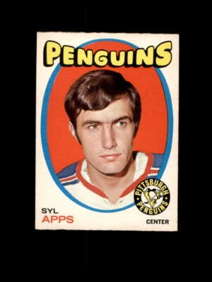 1971 O-Pee-Chee Hockey #077 Syl Apps Jr. RC RC  STARX 8 NM/MT  (CS136119) - Image 1 of 2