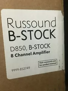 Russound D850 8-channel Digital Amplifier 50 WPC - Picture 1 of 1