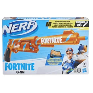 NERF – FORTNITE LANZADOR SIX SHOOTER 6-SH LANZADOR CON DISEÑO CAMUFLAJE NEW - Imagen 1 de 5