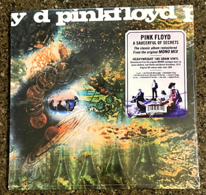 PINK FLOYD - A SAUCERFUL OF SECRETS LP 180GR PRESS NEW SEALED CLASSIC PSYCH ROCK