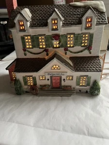 1993 Lemax Dickensvale Christmas Village Inn Limited Edition BESCHREIBUNG LESEN - Bild 1 von 4