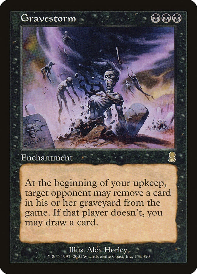 Magic the Gathering (mtg): ODY: Gravestorm - Rare - Image 1 of 1