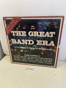 The Great Band Era (1936-1945) 10 Vinyl LP's box set Original  (1964) Jazz VG - Picture 1 of 24