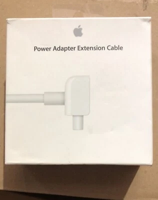 Genuine Apple Power Adapter ac Extension Cable with box UK Magsafe white - Image 1 of 2