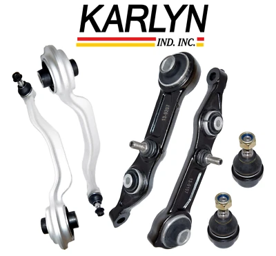 Front Lower Control Arm Thrust Arm Ball Joint Lt & Rt 6pcs OEM Spec for CLS E - Image 1 of 2