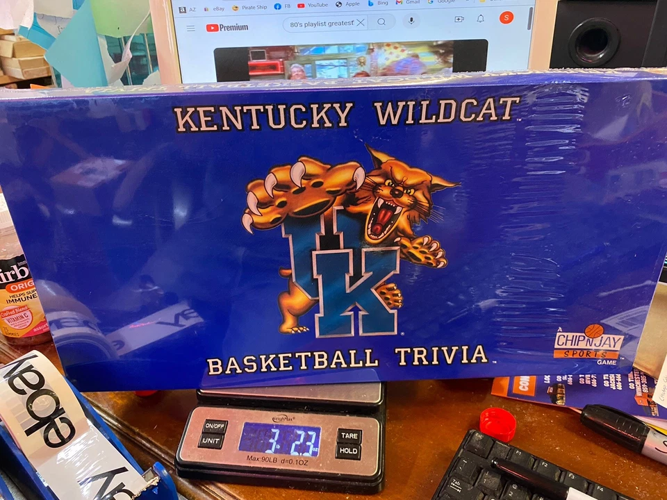Kentucky Wildcats Basketball Trivia Game New Sealed —Perfect Christmas Gift ! - Image 1 of 1