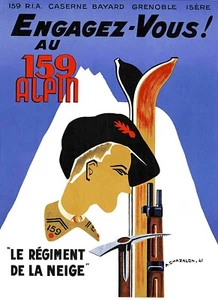 affiche poster engagez vous - Picture 1 of 1