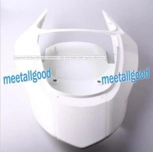 Unpaint White Raw Tail Rear Fairing Fit Kawasaki Ninja ZX6R Injection 2003 2004 - Bild 1 von 1