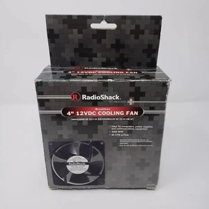 Radio Shack 4" 12VDC Cooling Fan 273-238 New In Box 273238 RadioShack used - Bild 1 von 4