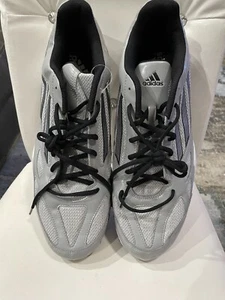 Adidas Béisbol G59149 Gris/Negro Zapatos Tenis Talla 17 Retro 2013 - Imagen 1 de 8