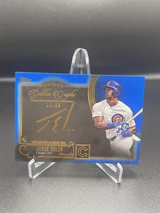 2016 Topps Five Star Golden Graphs Autographs Jorge Soler 15/20 - Picture 1 of 2
