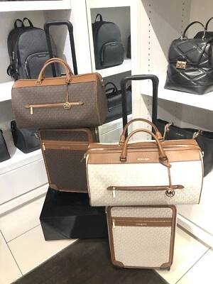 Michael Kors Small Suitcase XL Duffle Luggage Bag Travel Vacation Trip Getaway - Image 1 of 4