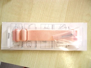 Pink Fabric Strap For Garmin Music 245 - Zdjęcie 1 z 4