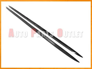 Carbon Fiber Side Skirt Lip Cover For 15-17 M-Benz W218 CLS400 CLS500 CLS550 - Picture 1 of 3