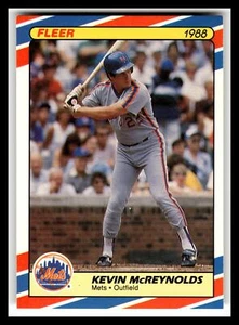 1988 Fleer SuperStars #24 Kevin McReynolds - Picture 1 of 2