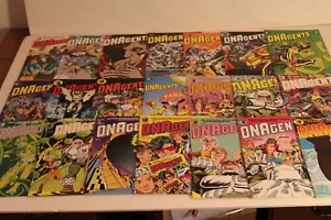 DNAgents Eclipse Comics Near COMPLETE SERIES Set #1 - 22 1980s Indy Comic VF NM - Picture 1 of 9