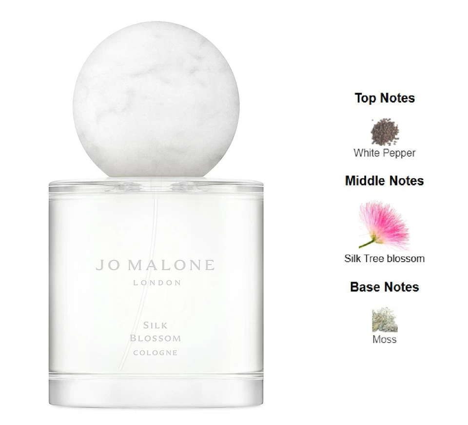 Jo Malone London Flor de Seda Colonia Spray 3.4 OZ Nuevo.Sin Caja Foto 1 de 1