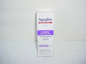 Pasta curativa para bebés Aquaphor para dermatitis del pañal y brotes tubo de 3,5 oz 3/26 - Imagen 1 de 1