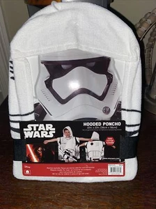 Star Wars Episode 7 Storm Trooper Cotton Hooded Towel - Picture 1 of 1