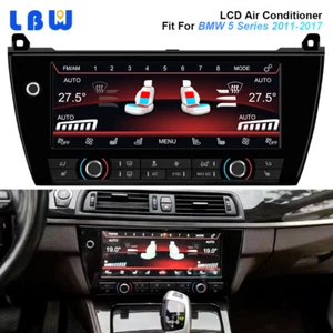 Air Conditioner LCD HD Touch Screen Digital A/C Panel For BMW 5 Series 2011-2017 - Picture 1 of 12