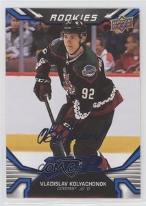 2022-23 Upper Deck MVP Factory Set Blue Vladislav Kolyachonok #231 Rookie RC