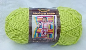 Lion Brand "Modern Baby" in Chartreuse - New & Smoke Free Home  - Picture 1 of 4