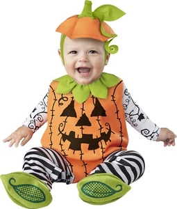 Infant Toddler Jack-O-Lantern Pumpkin Costume  - Picture 1 of 1