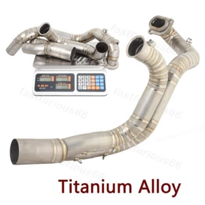 For INDIAN FTR1200 FTR1200S 2018-2020 Exhaust System Mufflers Header Link Pipe - Picture 1 of 7