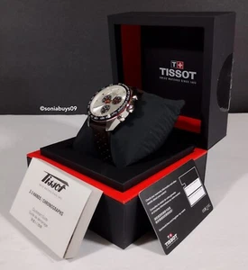 Tissot PRS 516 Quartz Chronograph Men's Watch, Brown - Picture 1 of 12