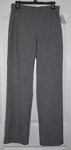 Women's Grey Pants Gray Dress Slacks Jaclyn Smith Pull On S Small NEW NWT - Picture 1 of 3