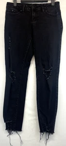 YMI Jeans - Junior Taglia 5 - Nero - WannaBettaButt? Orlo grezzo invecchiato (4457) - Foto 1 di 20